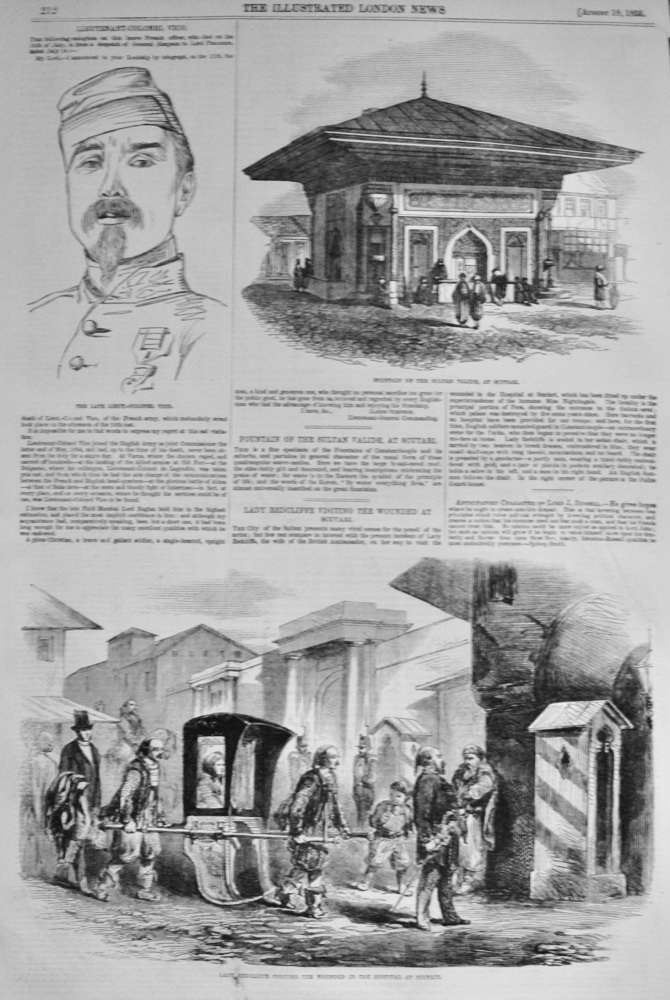 Fountain of the Sultan Valide, at Scutari - 1855