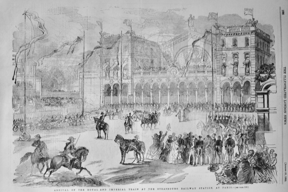 Arrival of the Royal and Imperial Train in Paris
