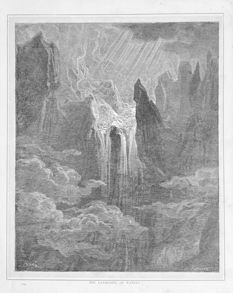 The Gathering of Waters.  1890c.