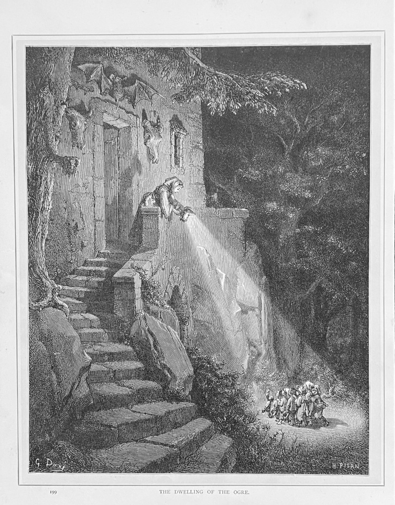The Dwelling of the Ogre.  1890c.