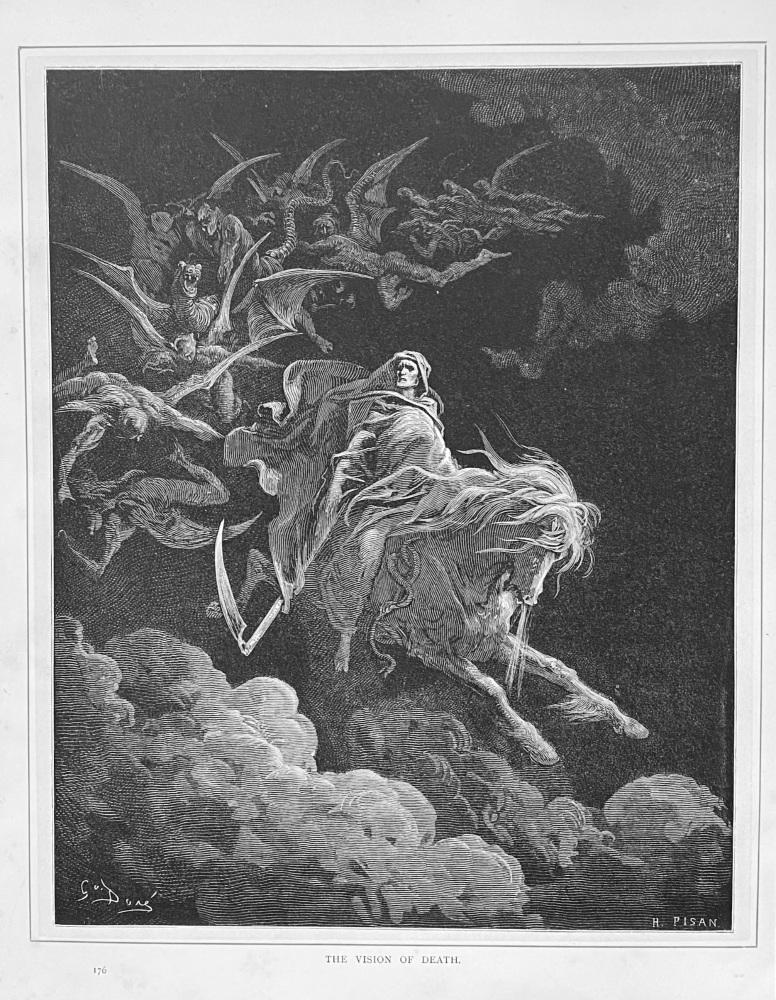 The Vision of Death,  1890c.