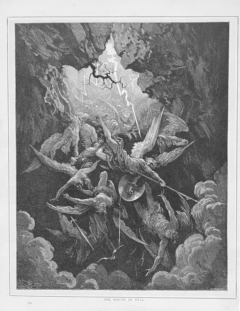 The Mouth of Hell.  1890c.