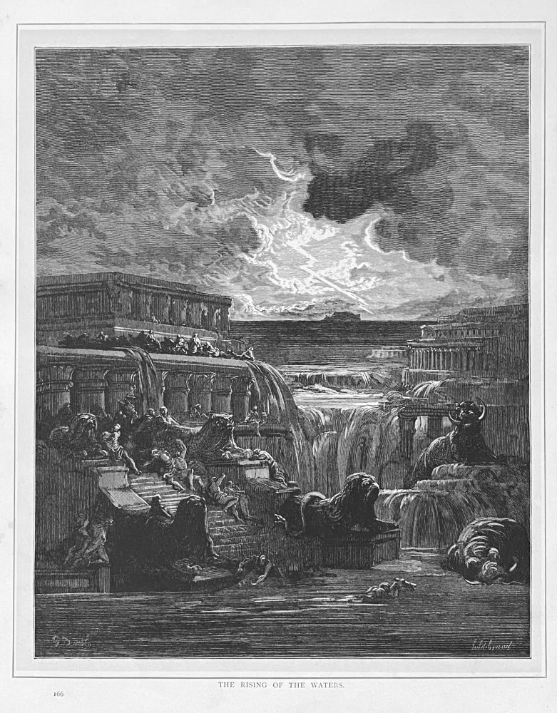 The Rising of the Waters.  1890c.