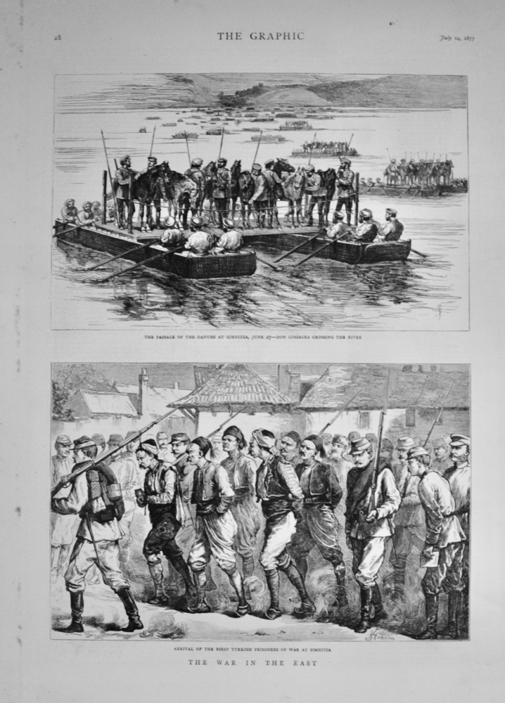 The War in the East - Simnitza - 1877