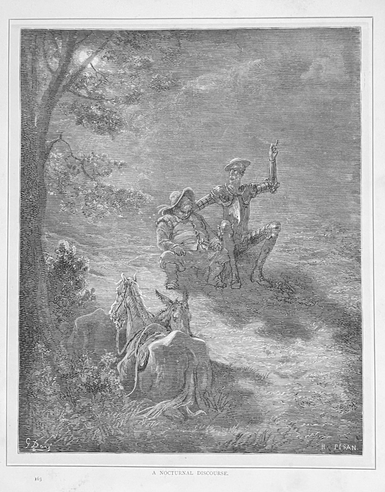 A Nocturnal Discourse.  1890c.