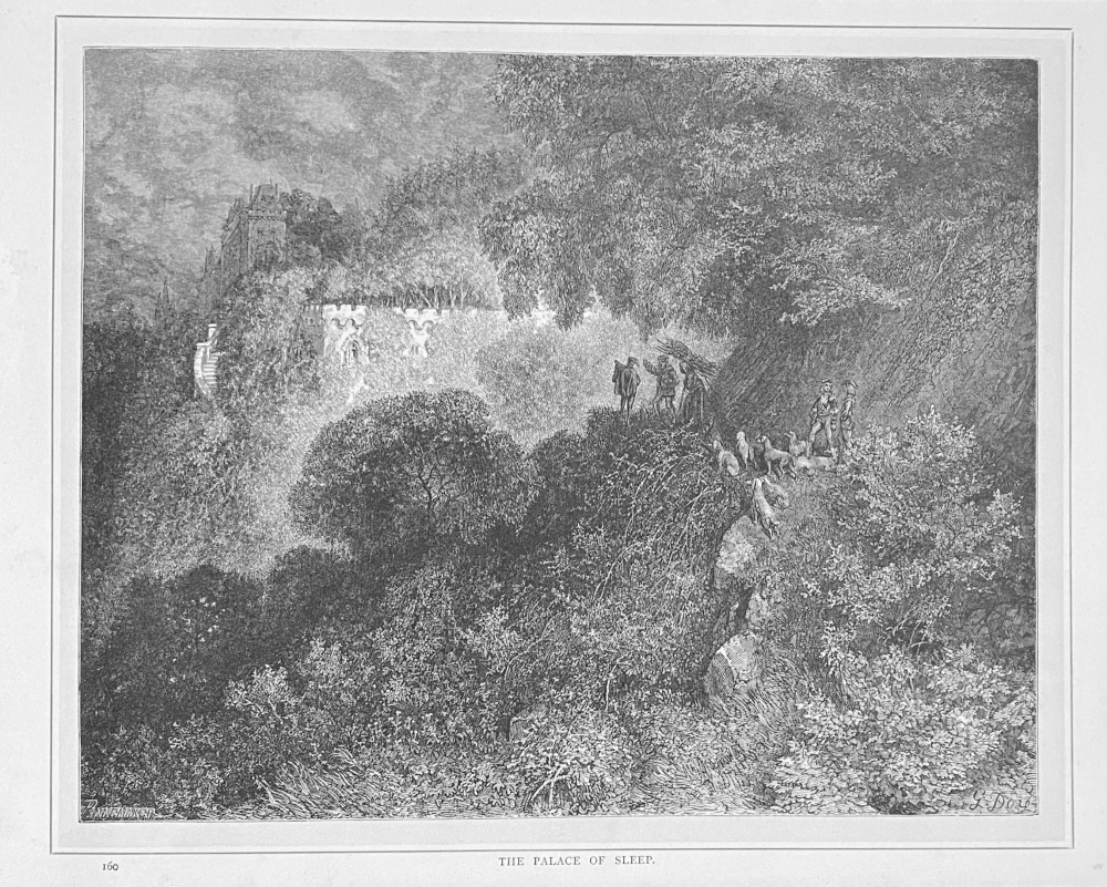 The Palace of Sleep.  1890c.