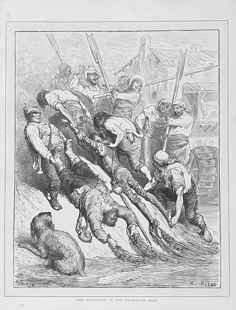 The Adventure of the Enchanted Bark.  1890c.