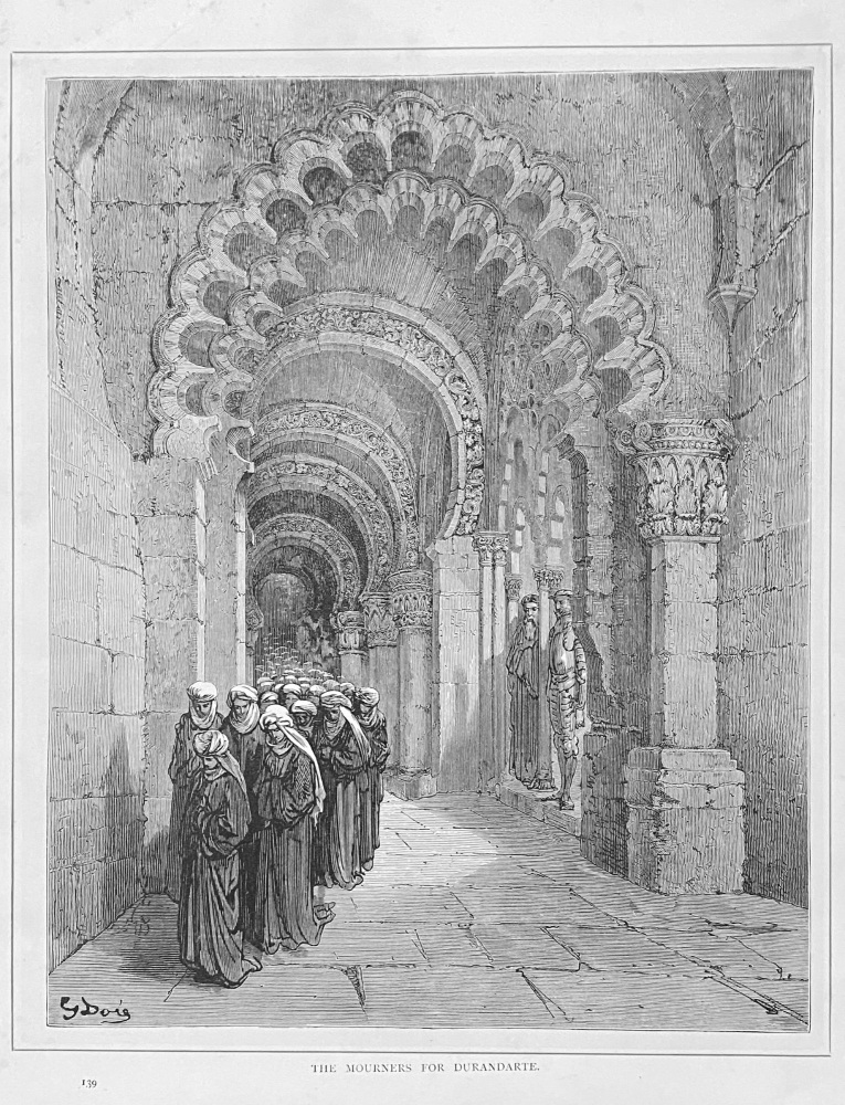 The Mourners for Durandarte.  1890c.