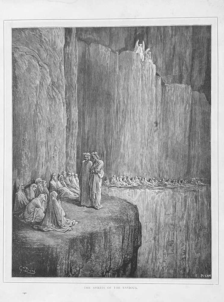 The Spirits of the Envious.  1890c.