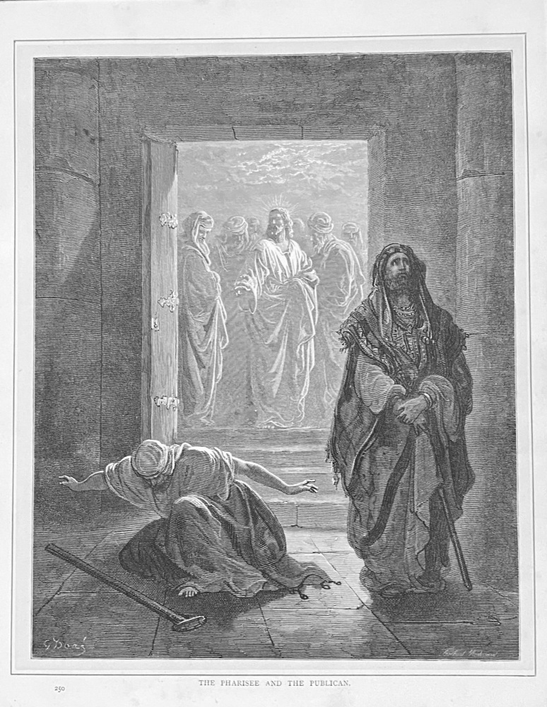 The Pharisee and the Publican.  1890c.