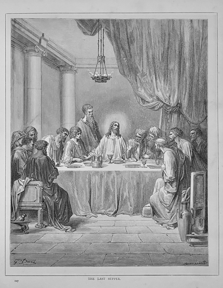 The Last Supper.  1890c.