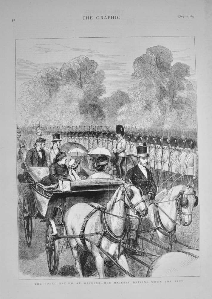 The Royal Review at Windsor - 1877