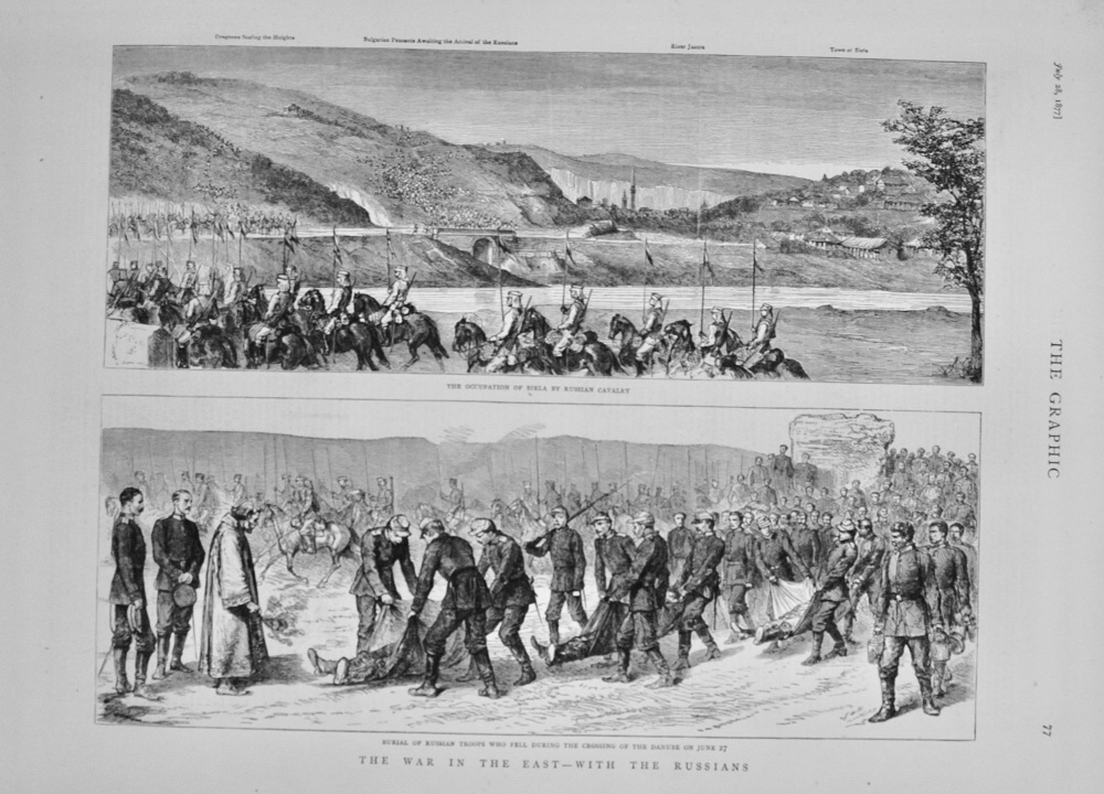 The War in the East - With the Russians - 1877