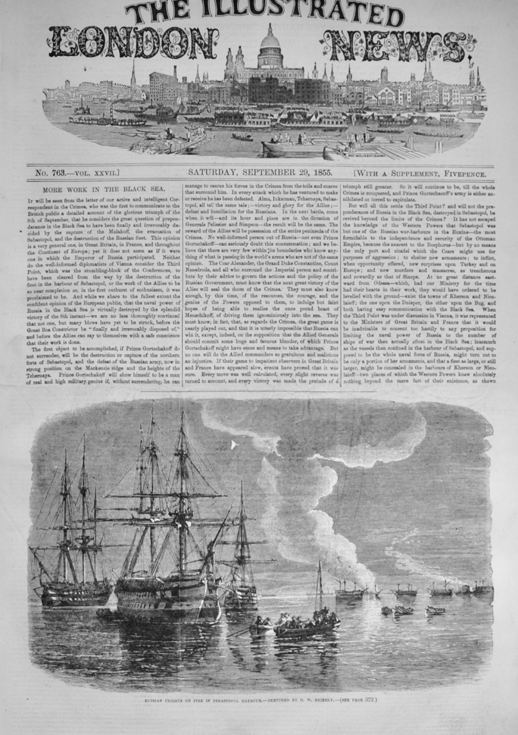 The Illustrated London News - September 29, 1855