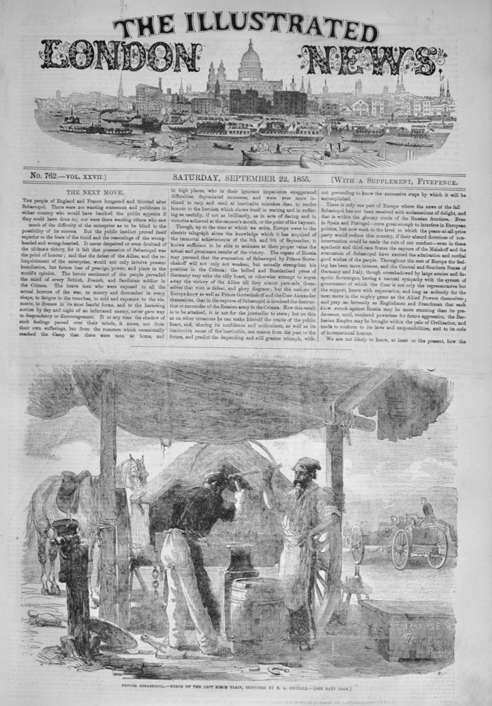 The Illustrated London News - September 22, 1855