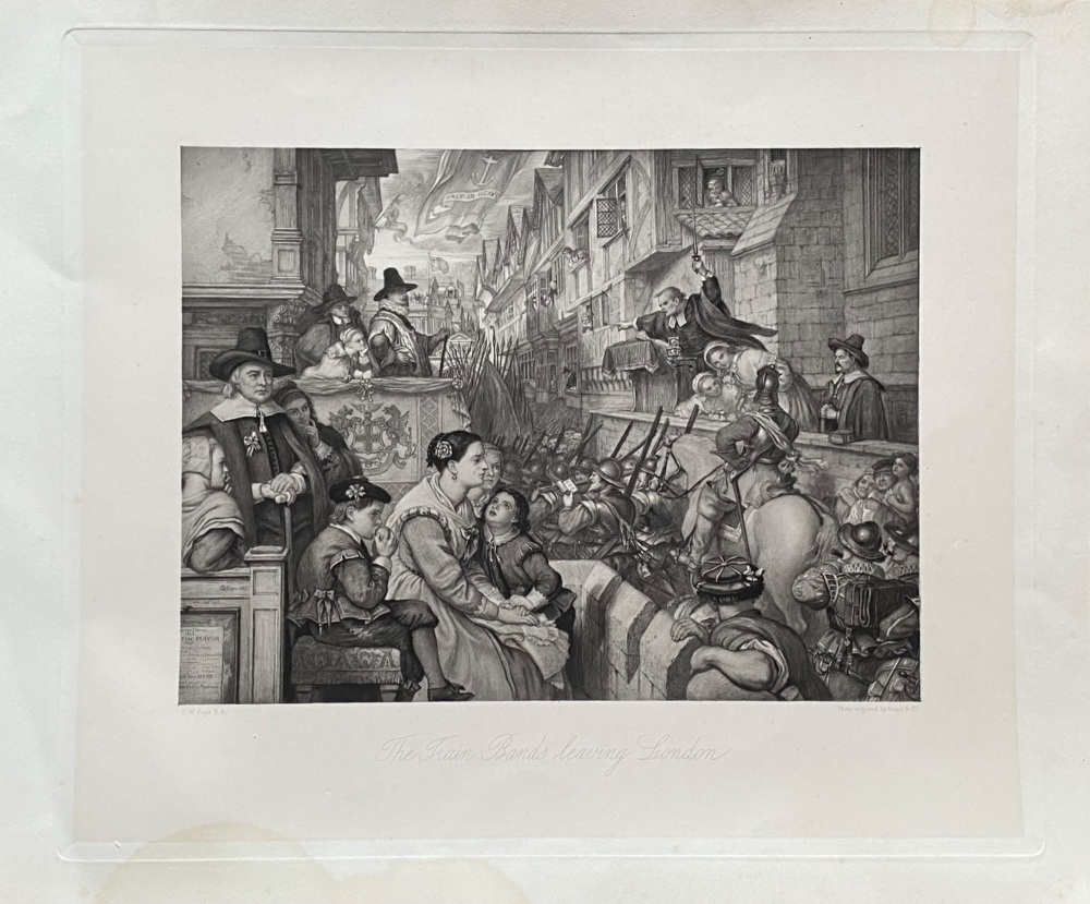 The Train Bands Leaving London, 1643.