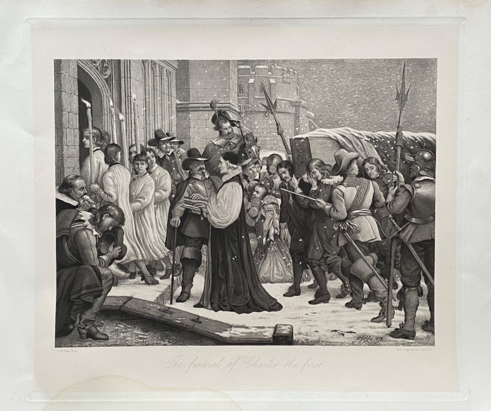 The Funeral of Charles the First, 1648