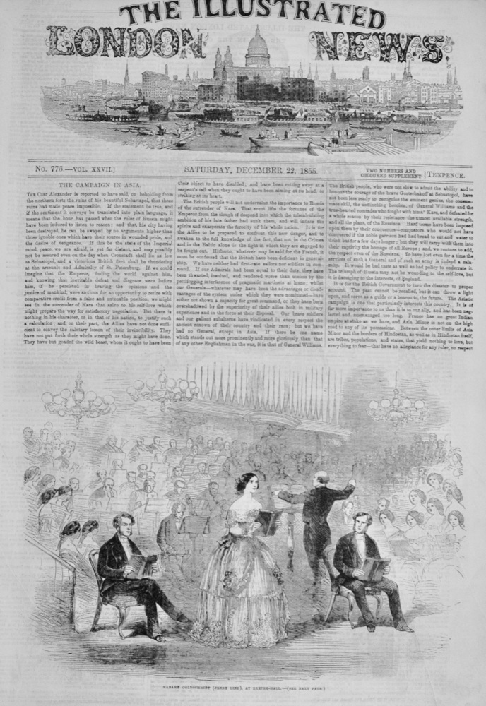 The Illustrated London News - December 22, 1855
