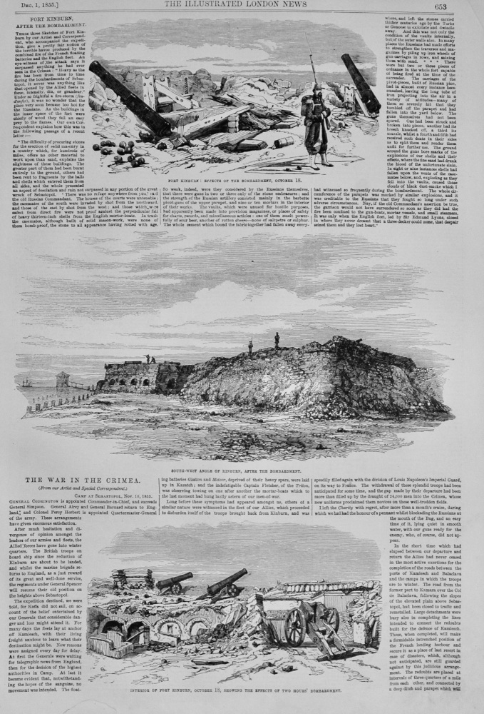 The War in the Crimea - 1855