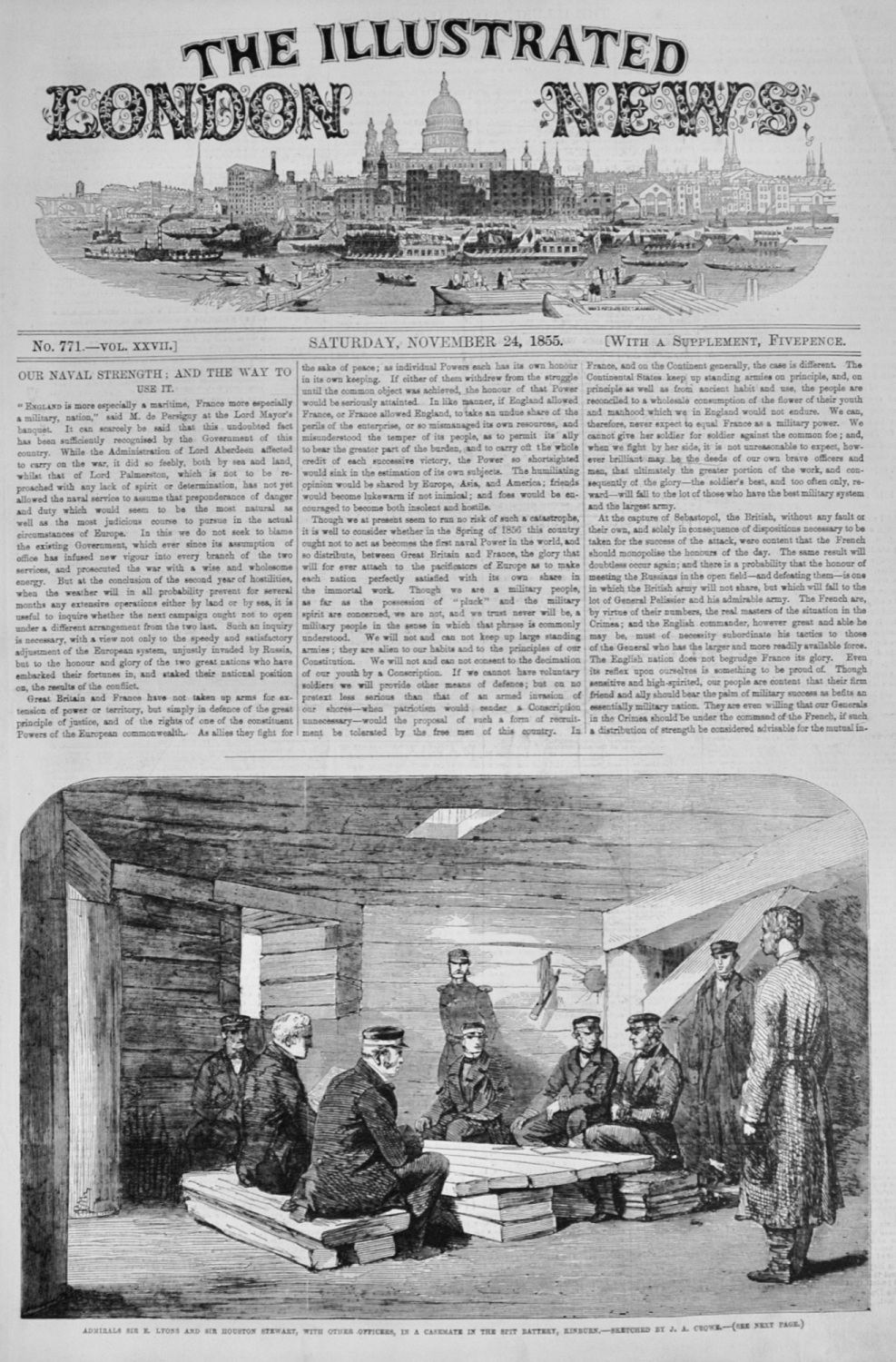 Our Naval Strength - 1855