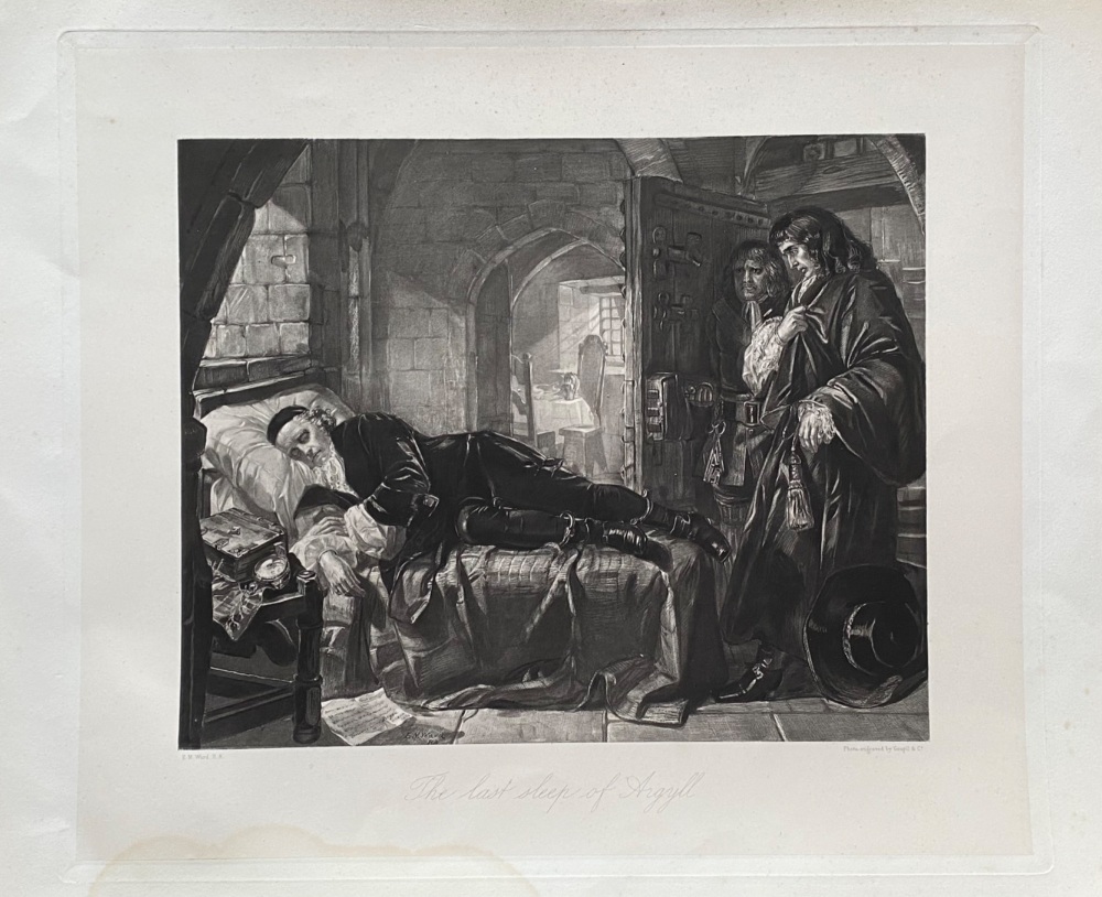 The Last Sleep of Argyll, 1685.