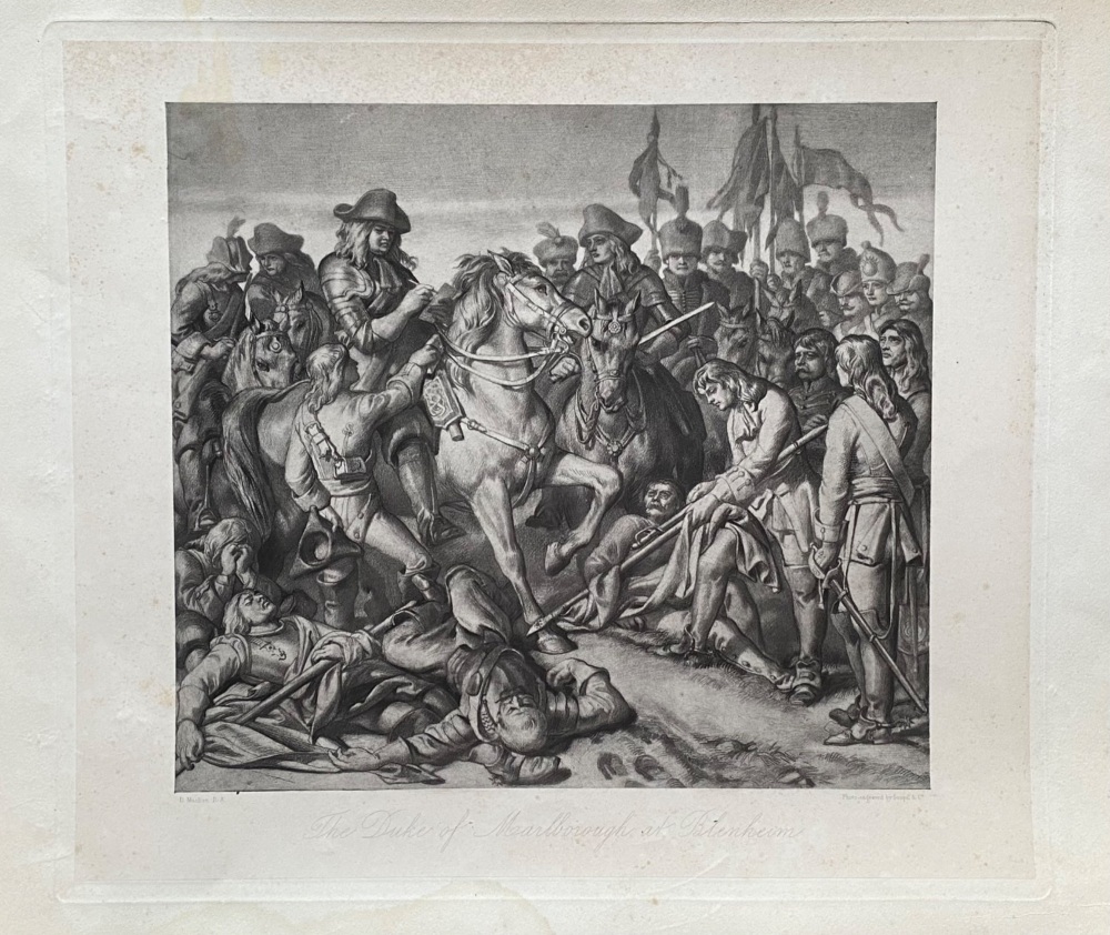 The Duke of Marlborough at Blenheim, 1704.