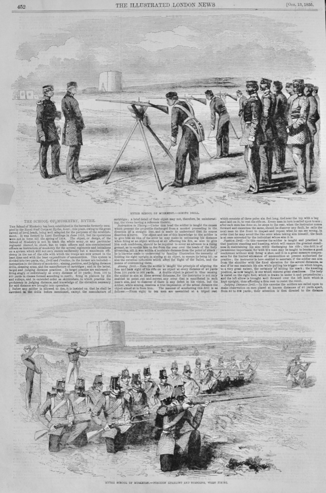 The School of Musketry, Hythe - 1855