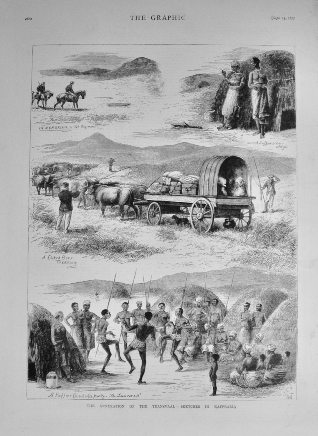 Sketches in Kaffraria - 1877