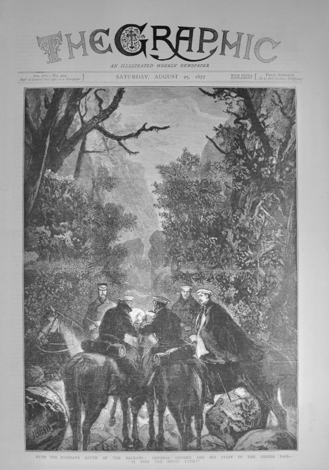 With the Russians - The War in the East - 1877