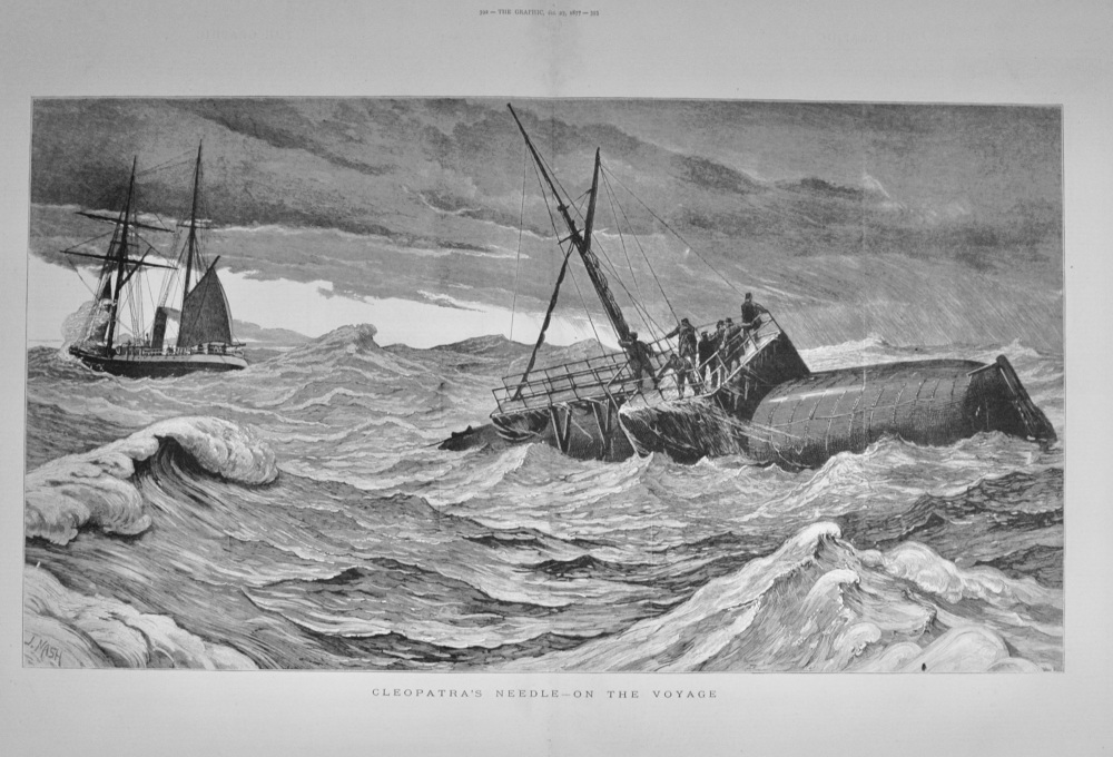 Cleopatra's Needle - 1877