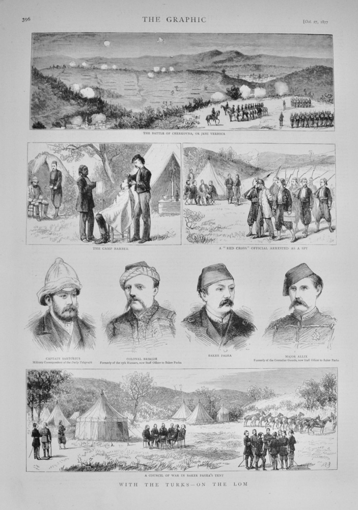 With the Turks - On the Lom - 1877