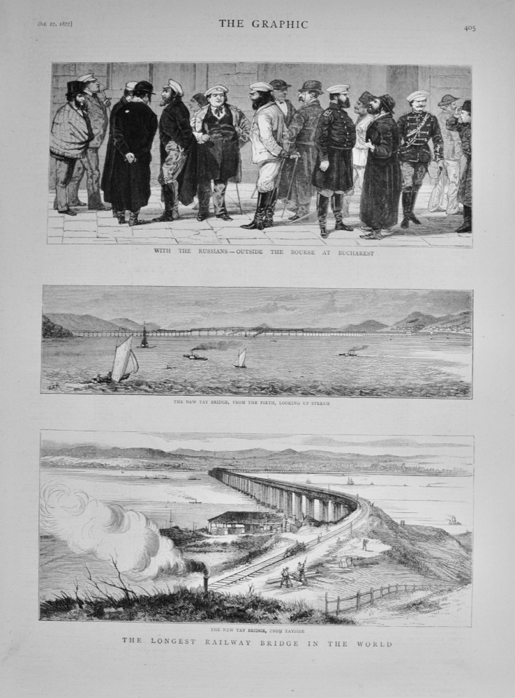 The new Tay Bridge - 1877