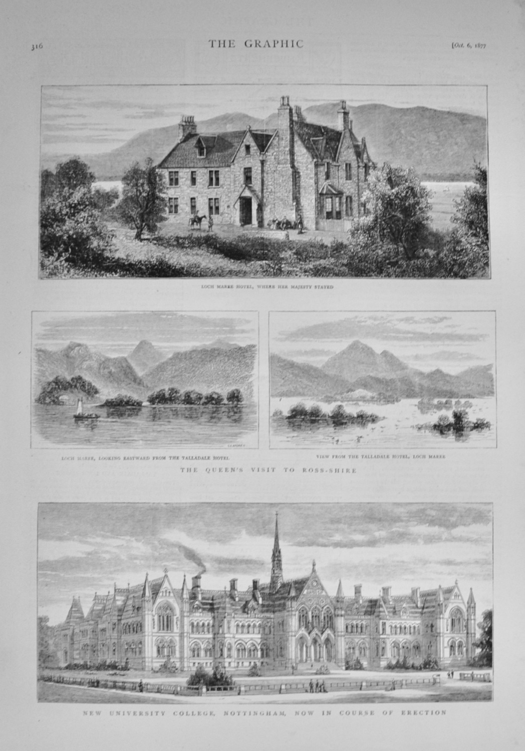 The Queen's Visit to Ross-Shire - 1877