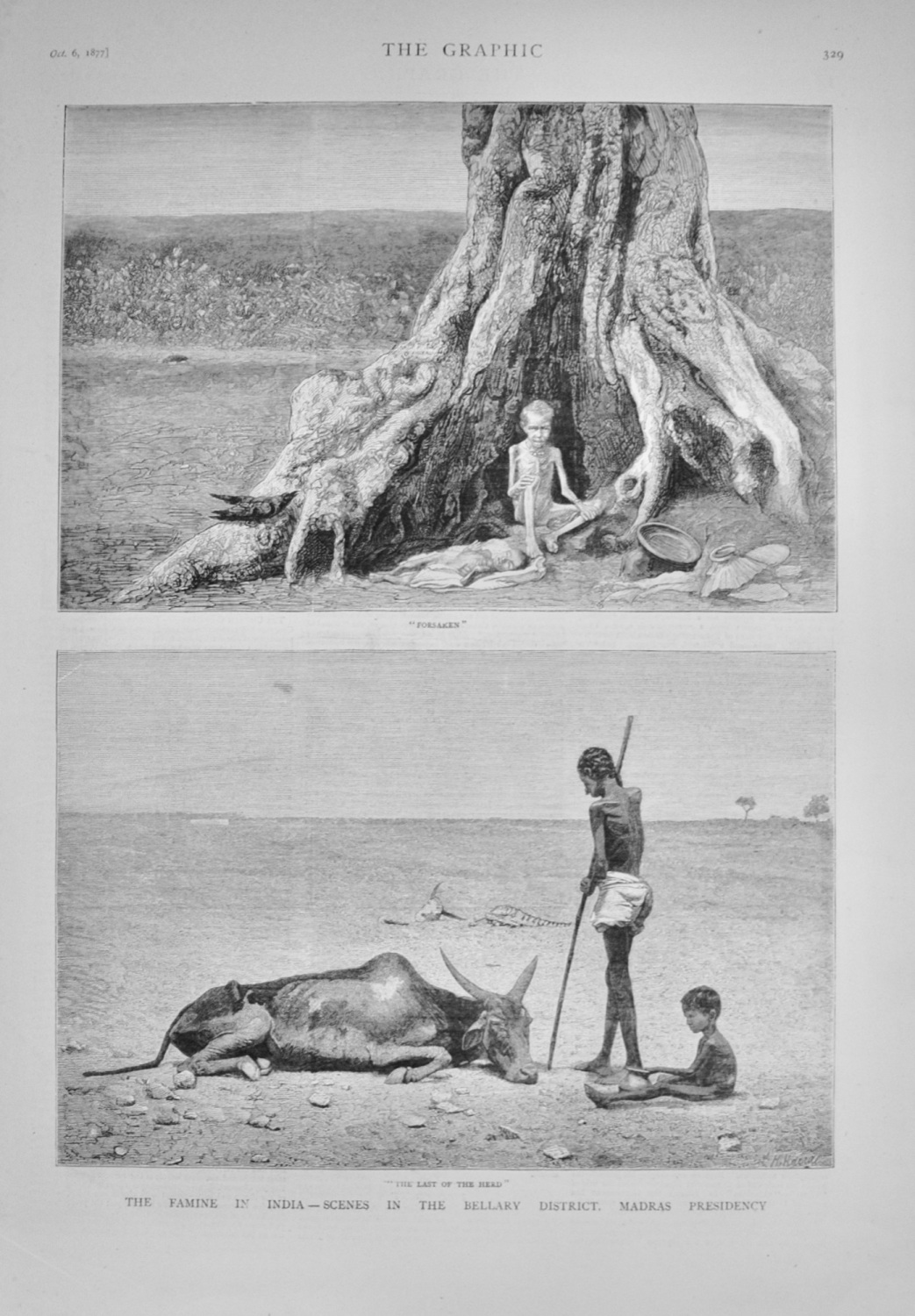 Scenes in the Bellary District, Madras Presidency - 1877