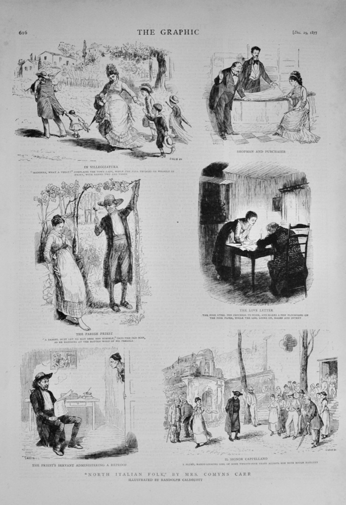 "North Italian Folk," by Mrs Comyns Carr - 1877