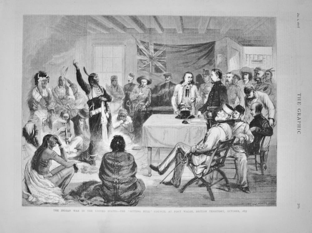 The Indian War in the United States - 1877