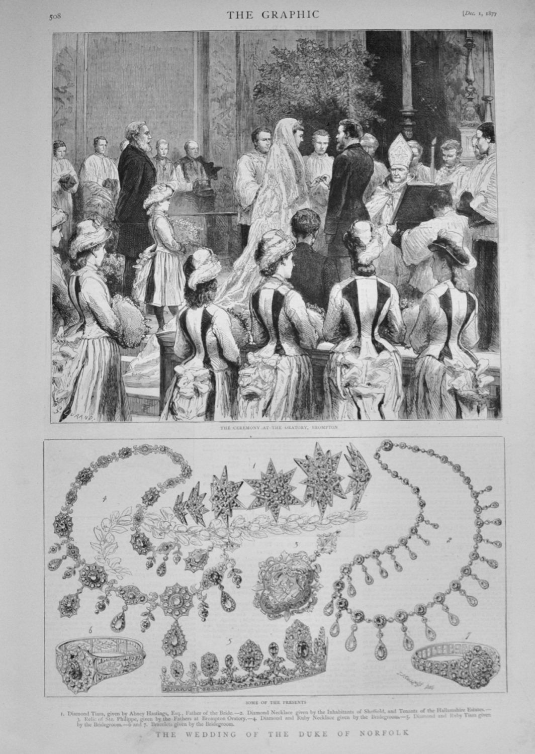 The Wedding of the Duke of Norfolk - 1877