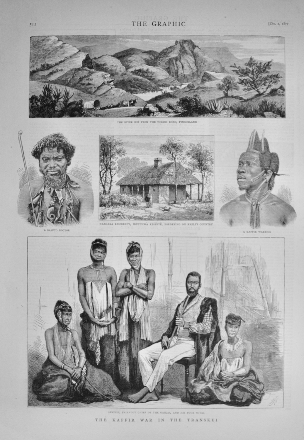 The Kaffir War in the Transkei - 1877