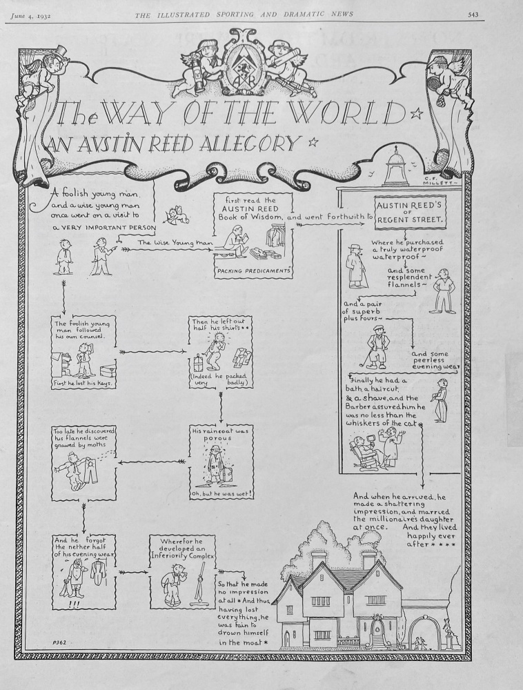 "Austin Reed" Advert - 1938