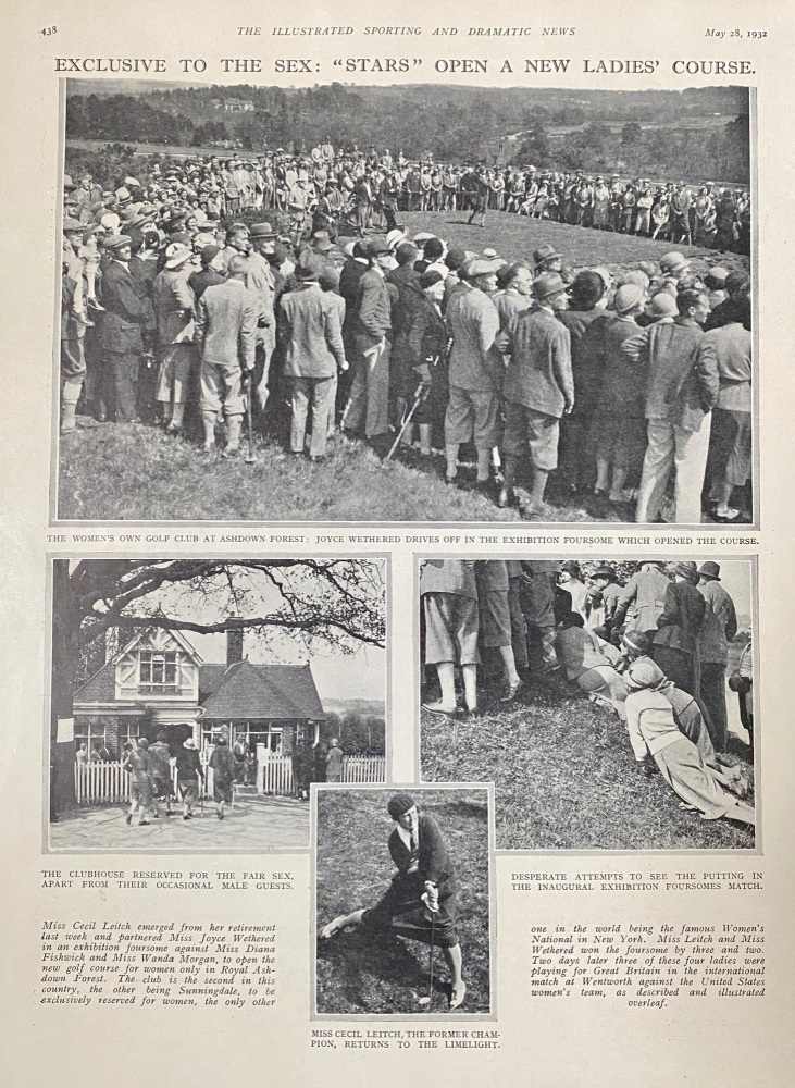 Ladies Golf at Royal Ashdown Golf Course - 1932