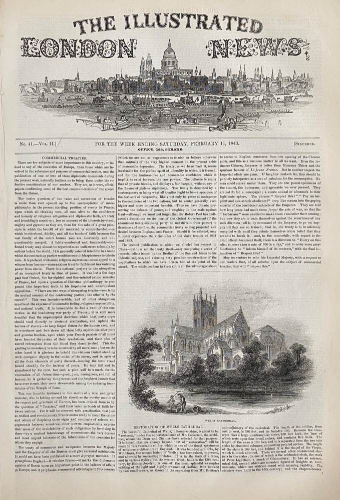 The Illustrated London News - February 11, 1843