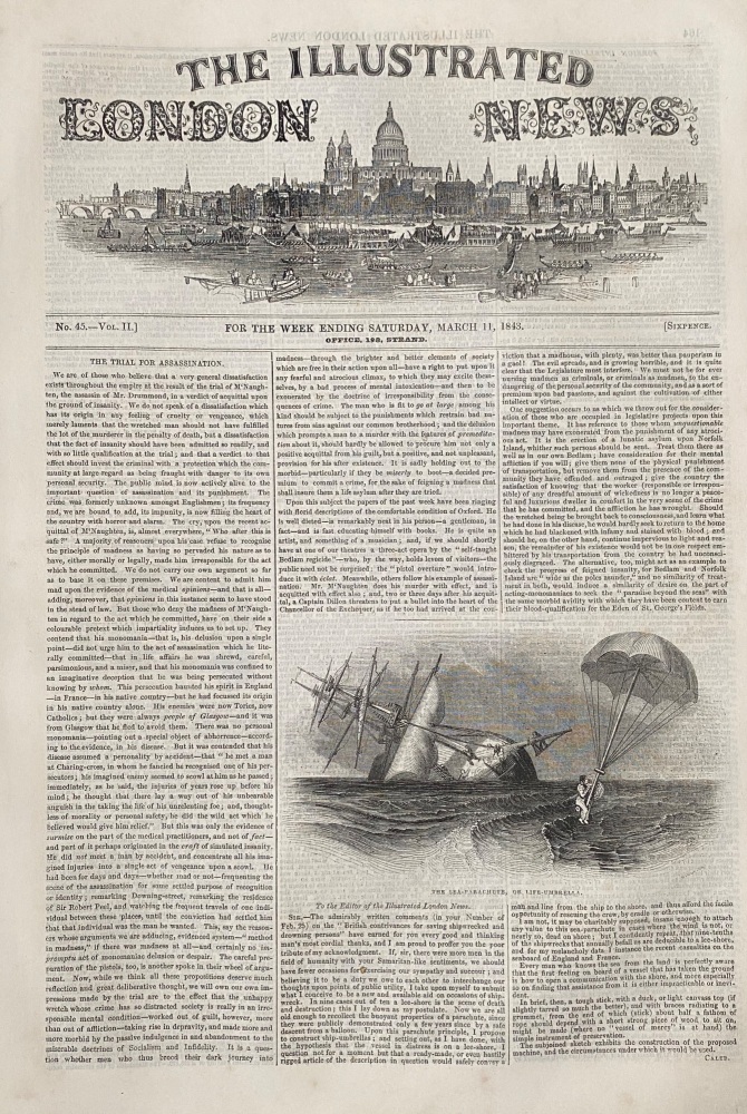 The Illustrated London News - March 11, 1843