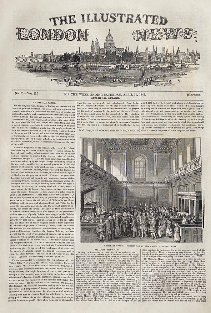 The Illustrated London News - April 15, 1843