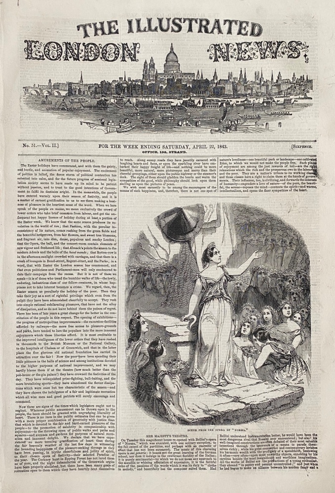 The Illustrated London News - April 22, 1843