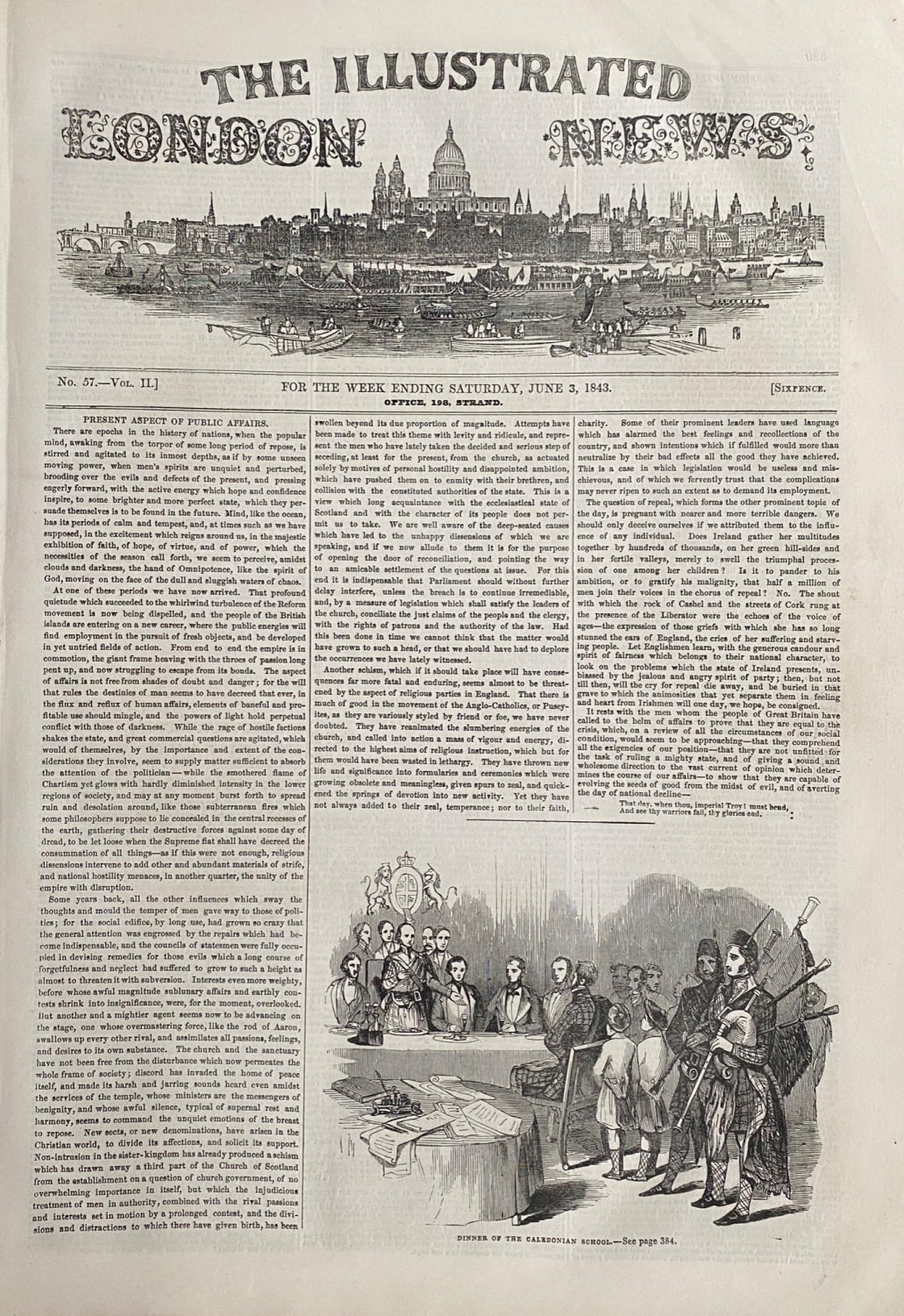 The Illustrated London News - June 3, 1843