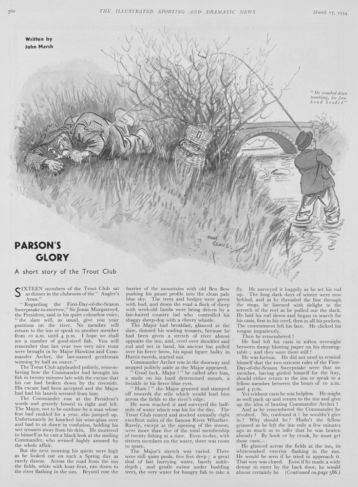 Parson's Glory.  Written by John Marsh.  1934.