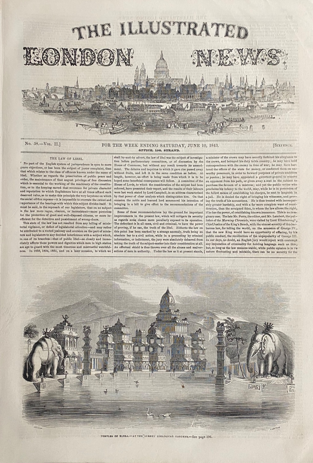 The Illustrated London News - June 10, 1843