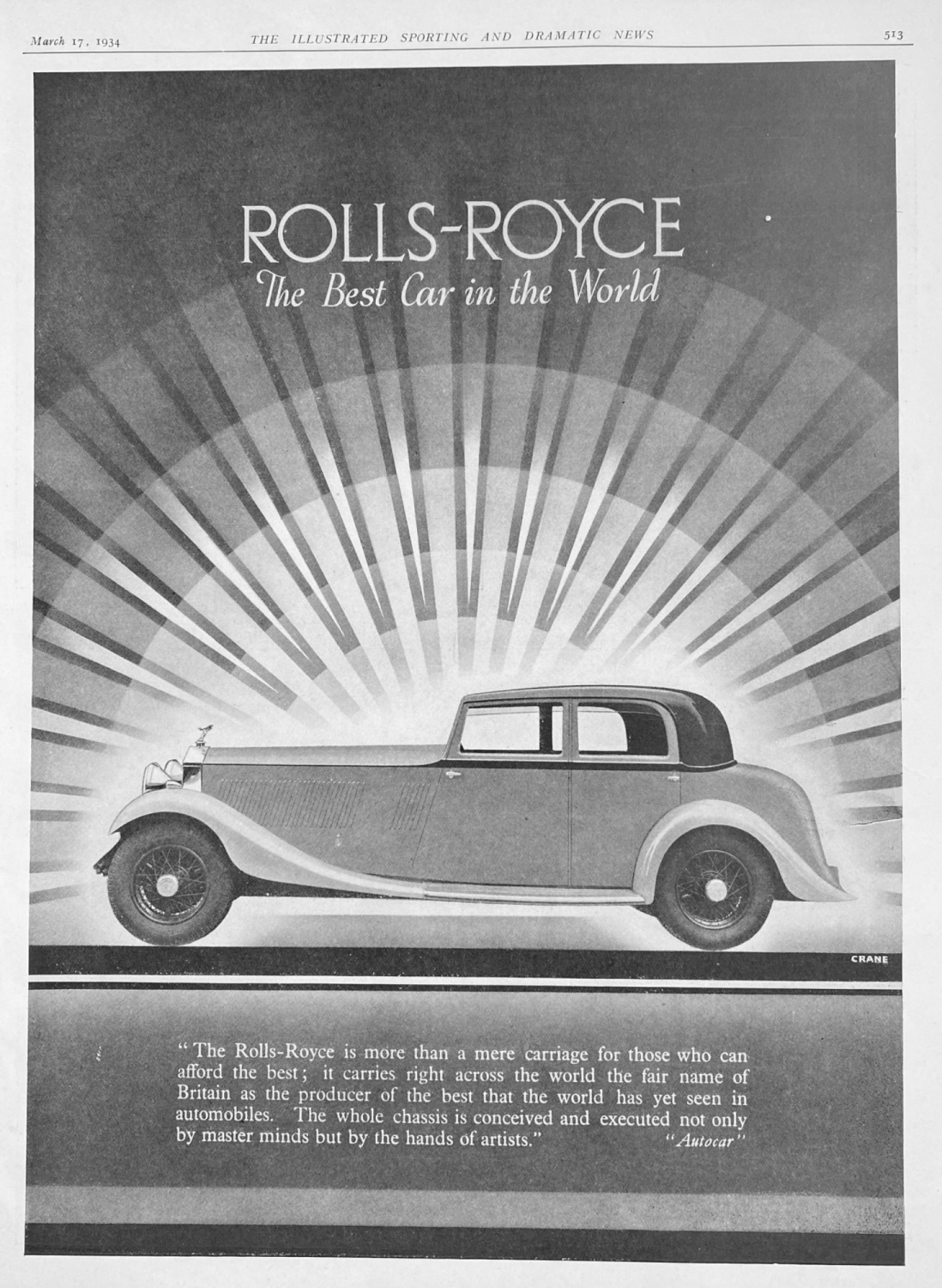 Rolls-Royce.  1934.
