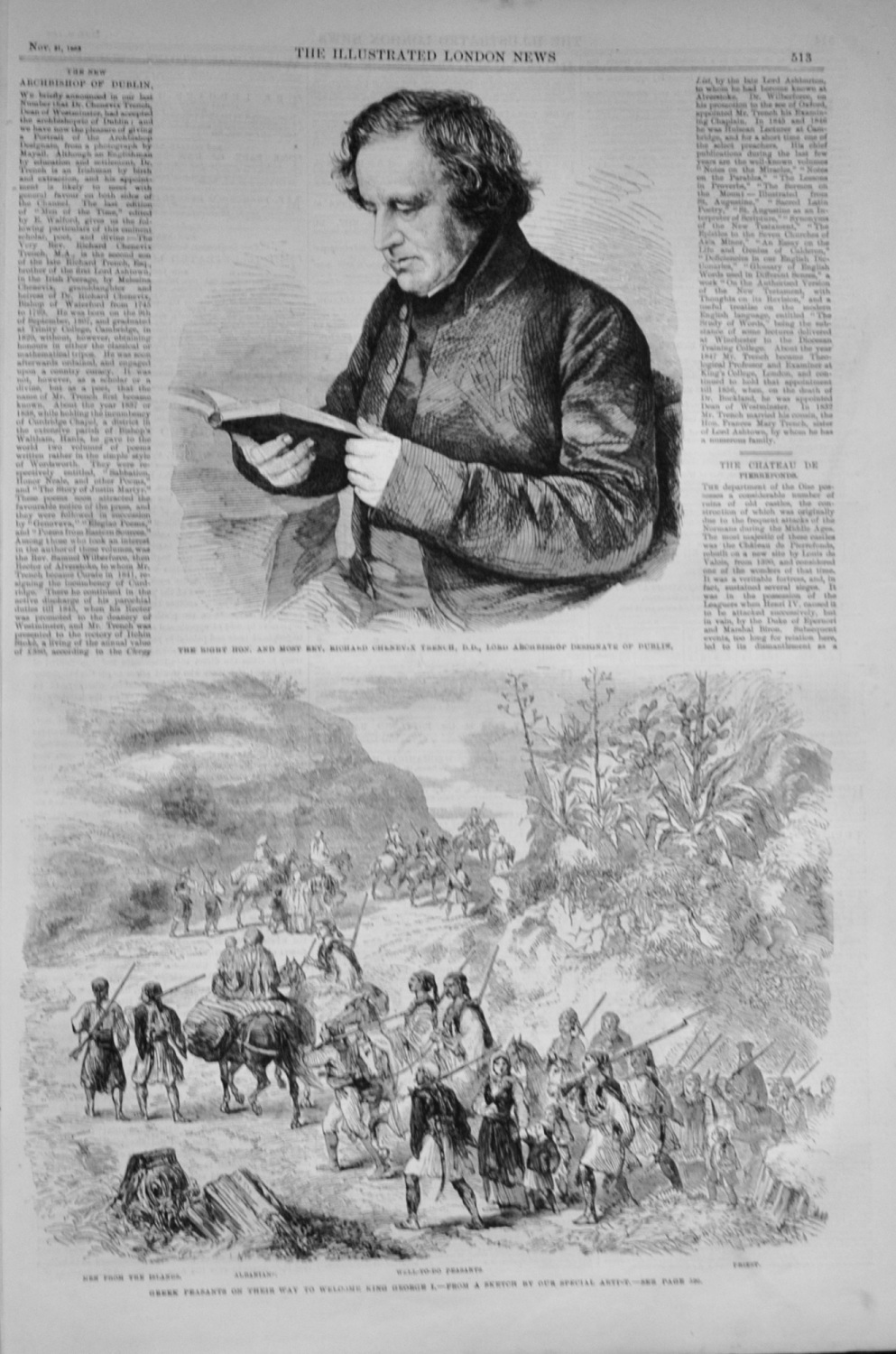 The New Archbishop of Dublin - 1863