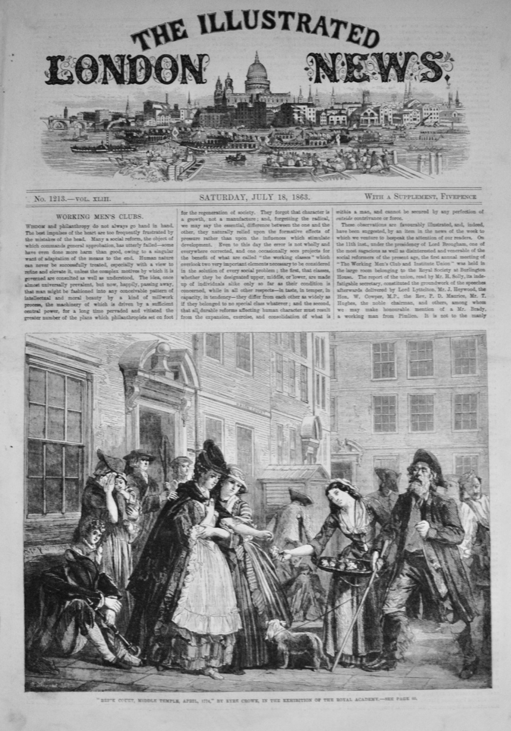 The Illustrated London News - July 18, 1863